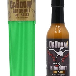 scharfe Sauce Caboom! Vogelshot 5 Unzen in grüne Schrotflinte Shell Hitze 10+++extra