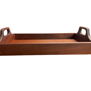 Mobile Bay Area Woodworking Großes Serviertablett aus Walnussholz