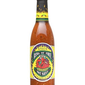 scharfe Sauce Ring aus Feuer geröstet Knoblauch Chipotle 12,5 Unzen große Flasche Hitze