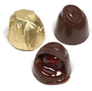Asher's Foil Wrapped Dunkle Schokolade Kirschen