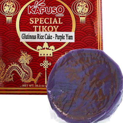 Kapuso – Spezial Tikoy – Klebriger Reiskuchen – Violett Yam (UBE) – 35.2 OZ