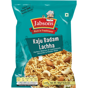 jabsons namkeen kaju badam lachha, am besten vor dem 31. Oktober 2024 – 160g