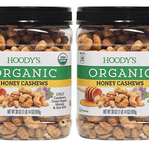 Hoody’s Bio-Honig Cashews, 30 Unzen (2 Packung)