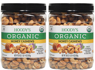 Hoody's Bio Honig Cashewnüsse, 30 oz. (2er Packung)