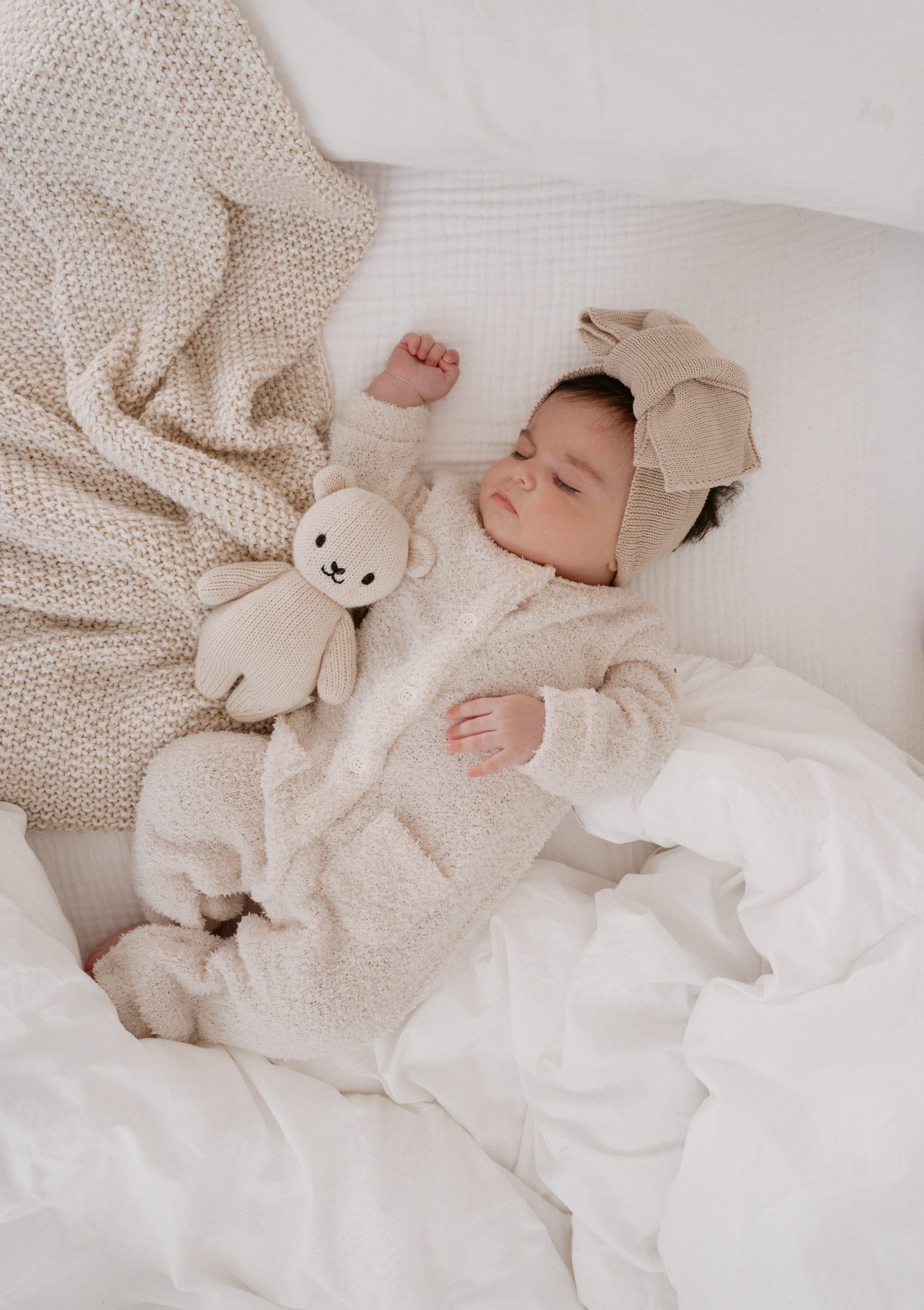 Luna + Luca Gemütlicher Teddy Tasche Jumpsuit