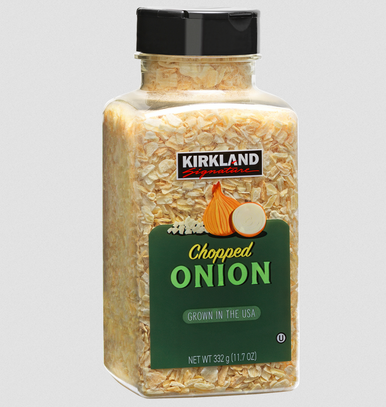 Kirkland Signature Getrocknete gehackte Zwiebel, 11.7 oz