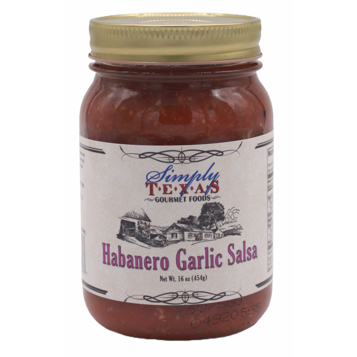 Simply Texas Habanero Knoblauch Salsa