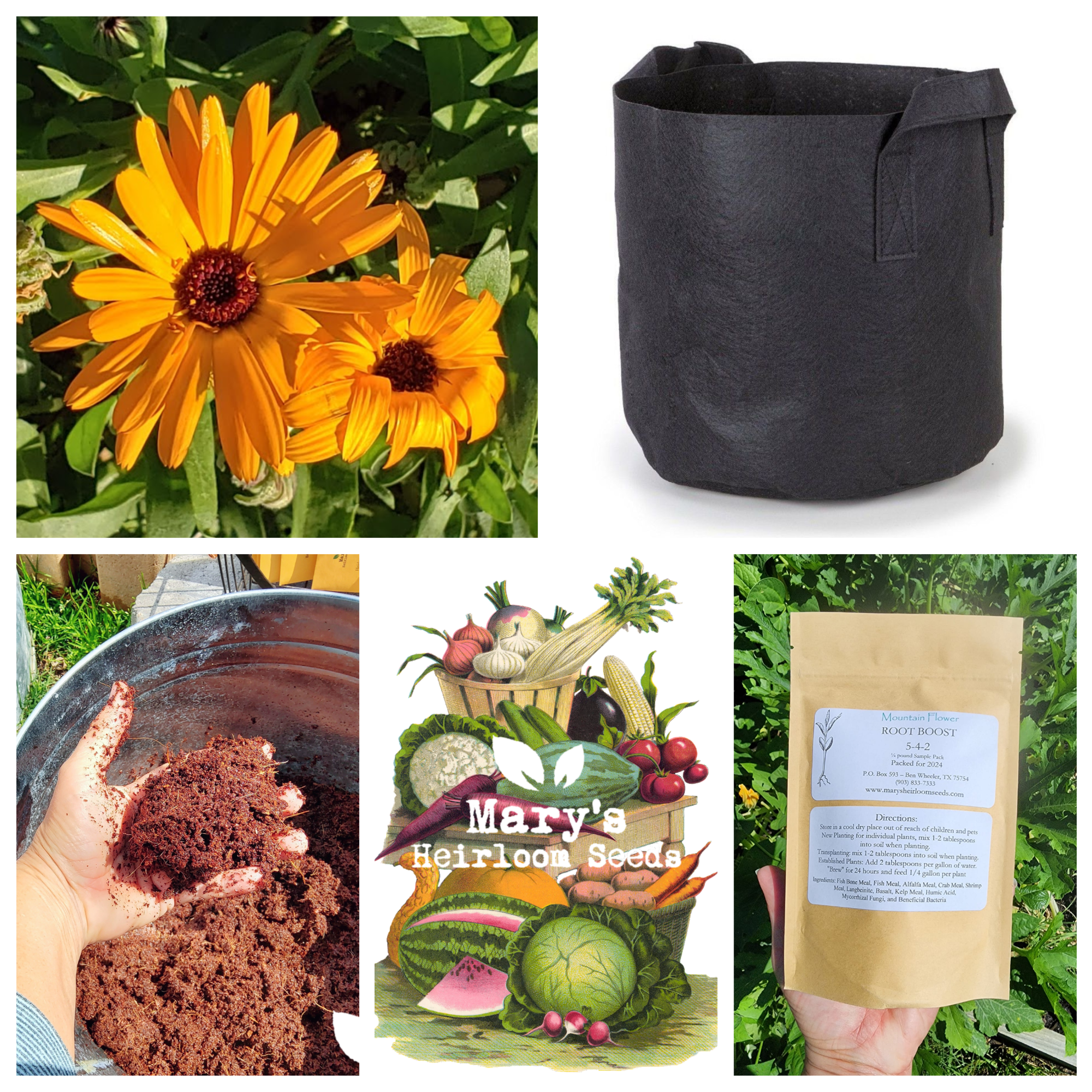 Garten in einer Tasche Starter Kit – 5 Gallonen