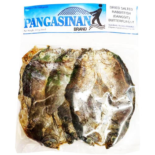 Pangasinan Brand – Getrockneter gesalzener Kaninchenfisch (Danggit) Butterfly Cut – 4 OZ
