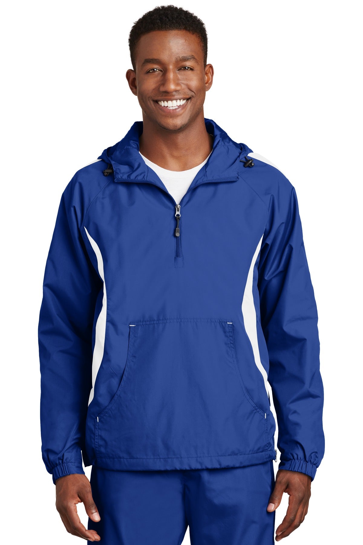 Sport-Tek Farbblock Raglan Anorak JST63