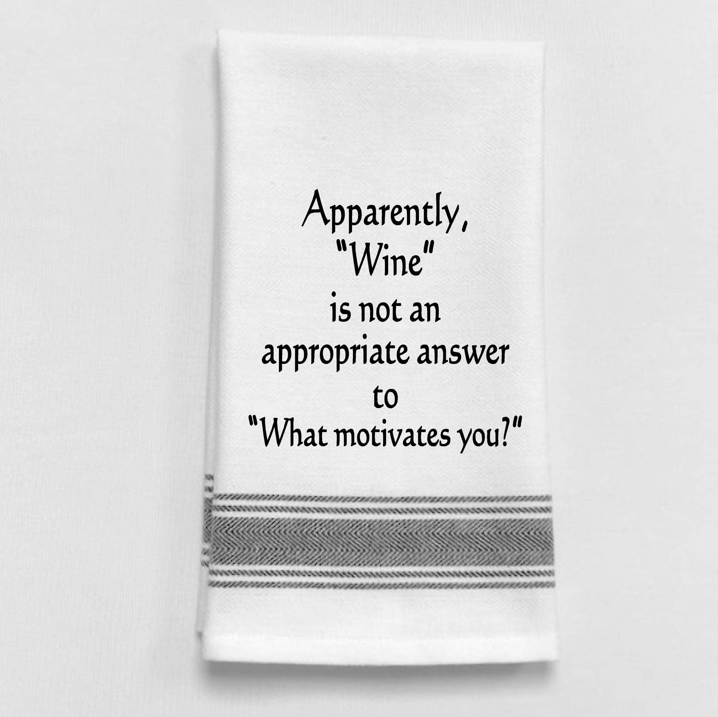Wild Hare Designs – Anscheinend ist Wein keine angemessene Antwort... B
