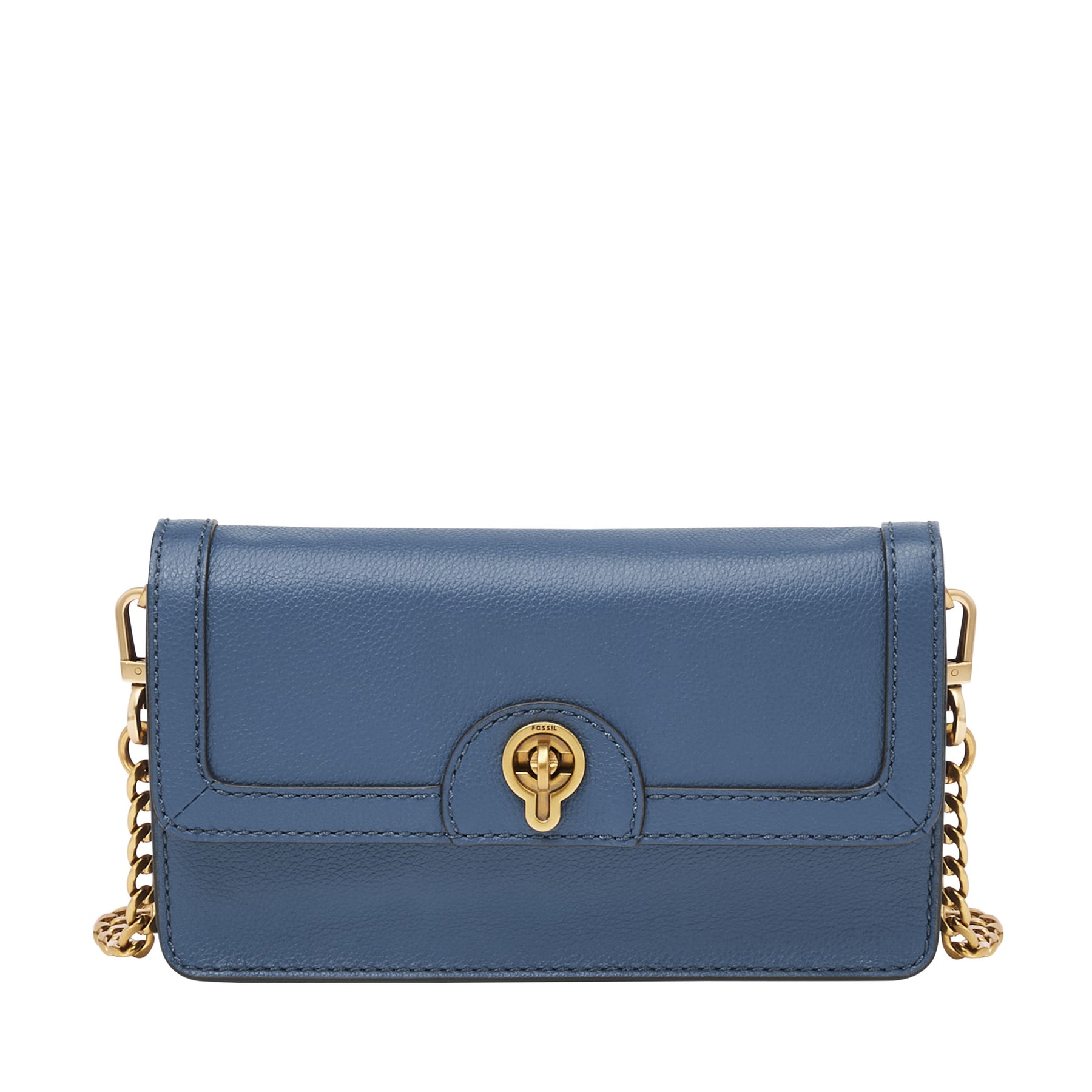Fossil Damen Ainsley Leder Geldbörse Crossbody