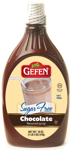 Gefen Zuckerfreier Schokoladensirup, 18 oz