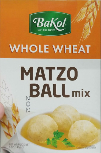 Bakol Vollkorn Matzo Ball Mischung, 5 oz