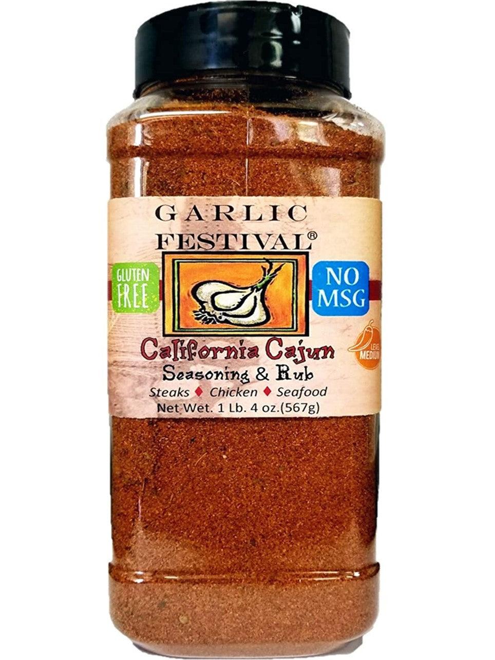 Gewürz Kalifornien Cajun Knoblauch Festival Lebensmittel 1 lb 8