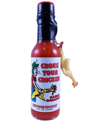 Choke Ihre Hühnchen Knoblauch Chilisauce