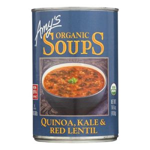 Amy's Rote Linsen Kale Quinoa Suppe