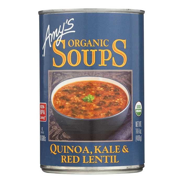 Amy's Rote Linsen Kale Quinoa Suppe