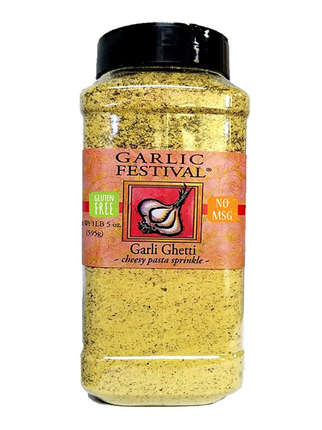 Gewürz Garli Ghetti Cheesy Knoblauch Streusel Knoblauch Festival Lebensmittel 1