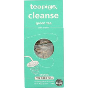 Teapigs Cleanse Grüner Tee kurbeln Sie Ihre Entgiftung Routine