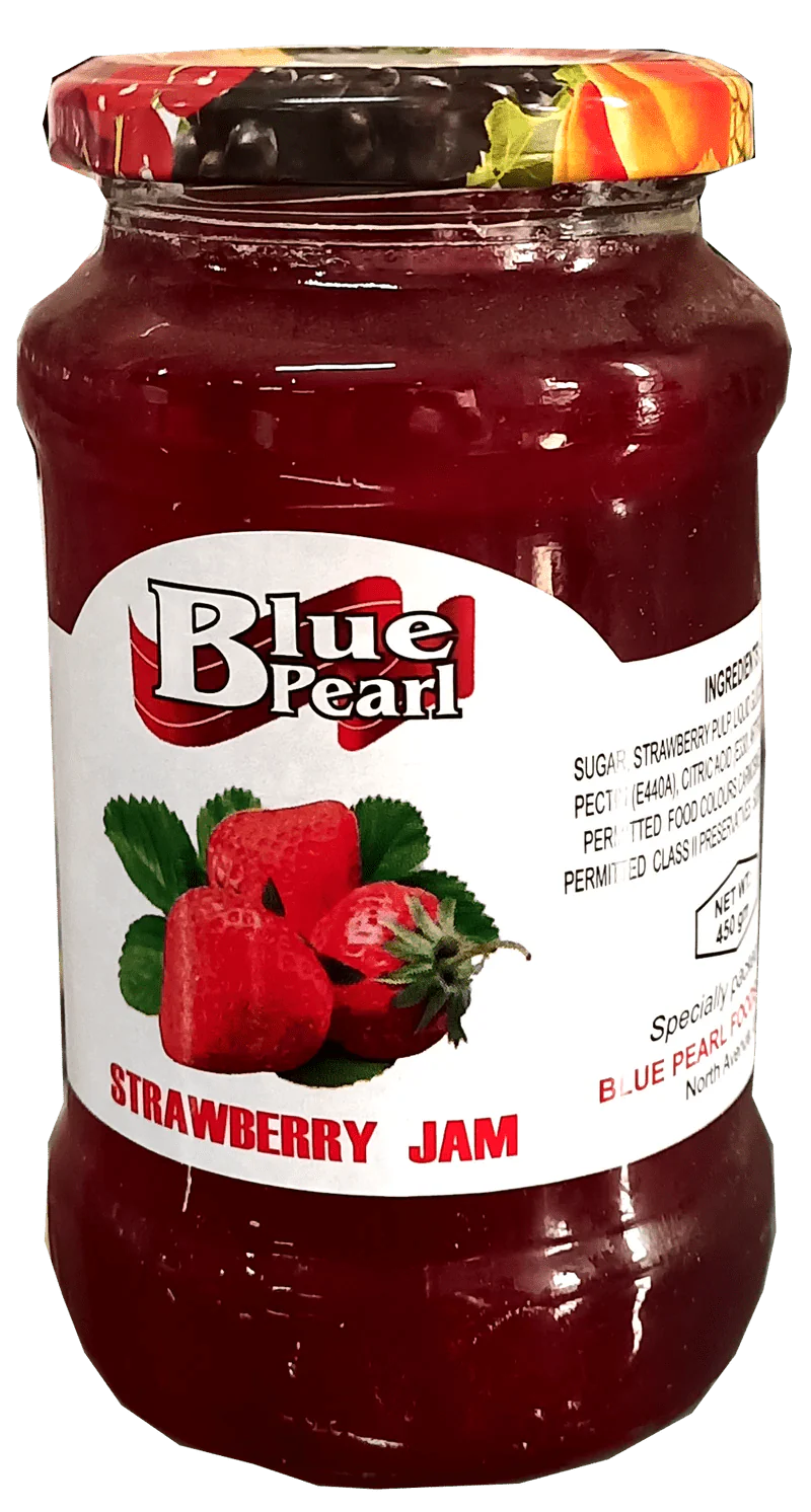 Blau Perle Erdbeere Marmelade – köstlich süß & Tart Spread