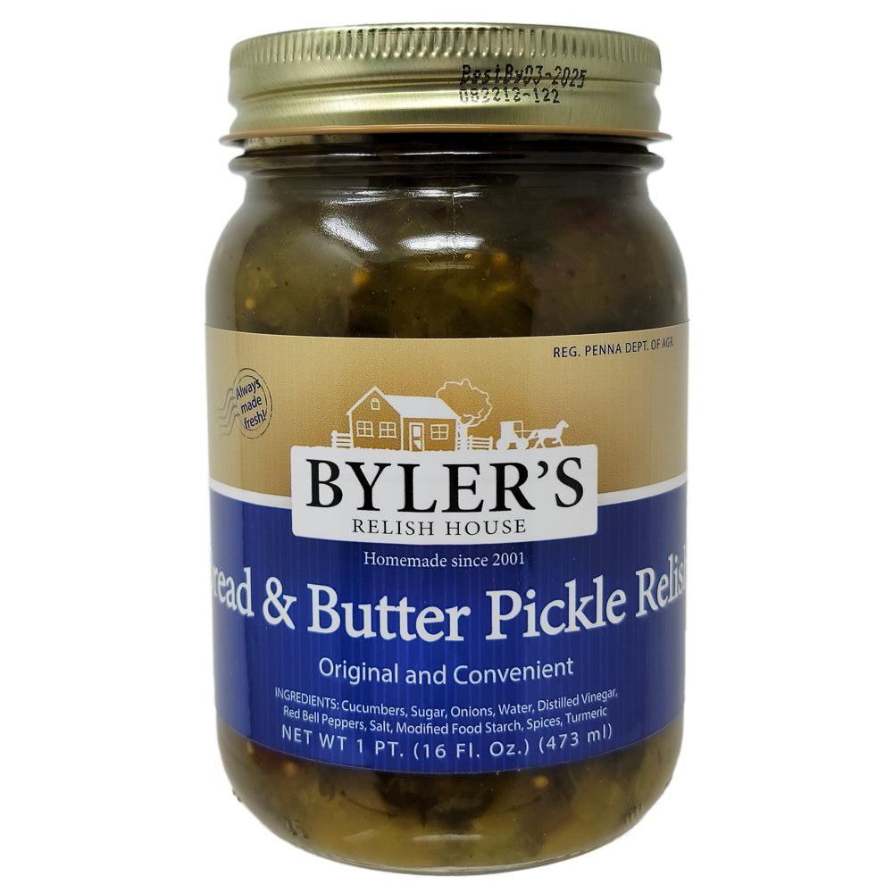 Byler's Brot & Butter Pickle Relish – 16 Unzen