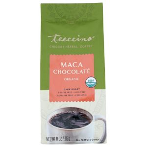 Teeccino Maca Schokolade Chicorée Kräuterkaffee, 11oz