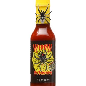 scharfe Sauce Witwe keine Überlebenden 5 Unzen Hitze 10 +++ Extrakt mit Spinne $9.98