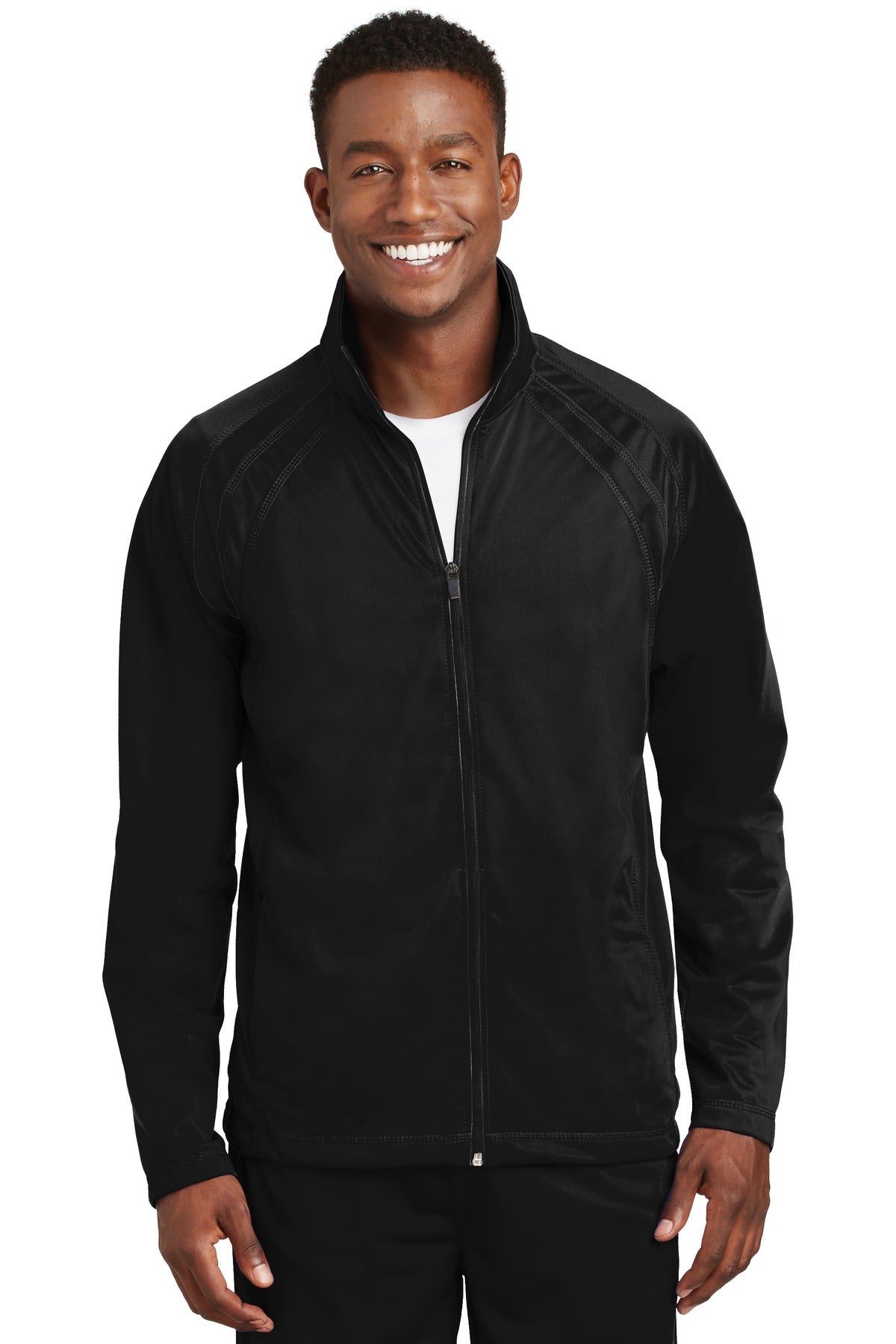 Sport-Tek Tricot Track Jacke für Herren