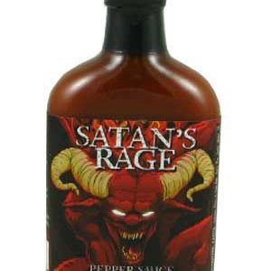 Satan’s Rage scharfe Sauce mit Geisterpaprika, 5,7oz.