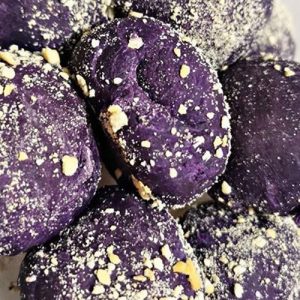 Kagat Bakery – UBE Käse-Pandesal – 10 Stück