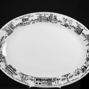 das Gericht – Baltimore ovale Platte