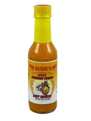 Susie's Burning Desire Chilisauce, 5oz
