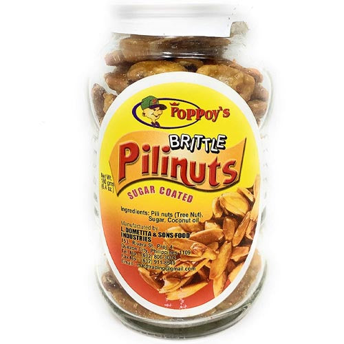 Poppoy’s – Brittle Pilinuts – Zucker beschichtet – 180 G