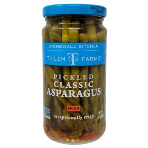 Tillen Farms Low-Natrium eingelegten klassischen Spargel würzig – – 12oz