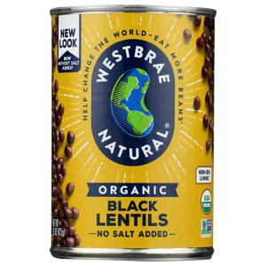 Westbrae – Schwarze Linsen, 15oz