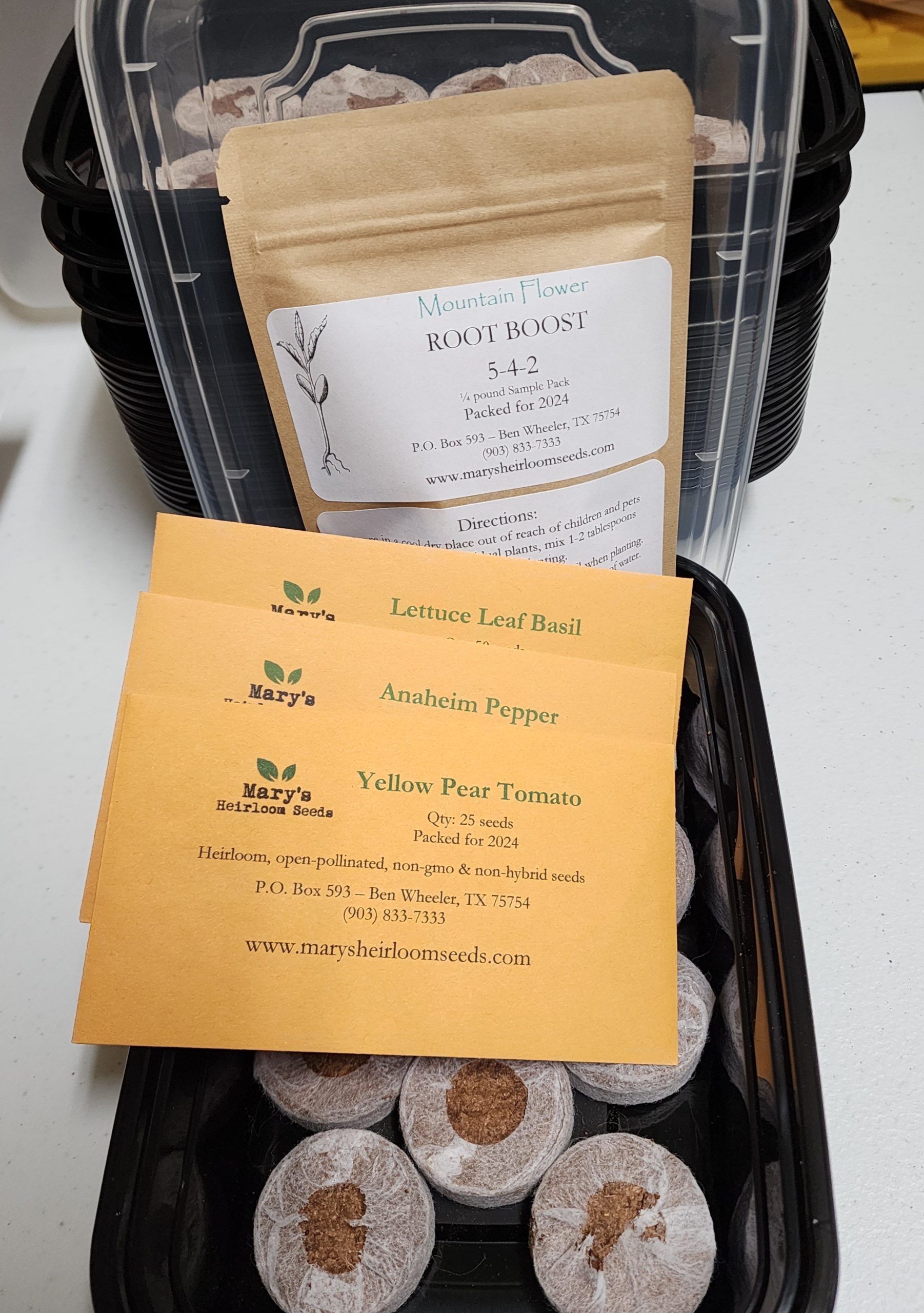 Seed Starting Class Kit
