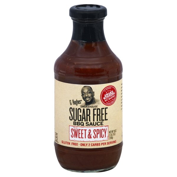 G Hughes Zuckerfrei Süß und Würzig Grillsauce