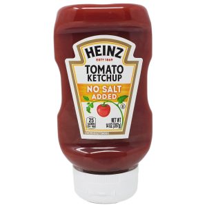 Heinz Tomatenketchup kein Salz zugesetzt