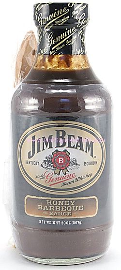 Jim Beam Honig BBQ w / Pinsel, 20oz
