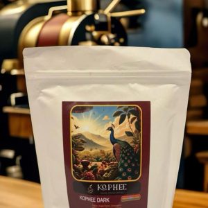 Kophee dunkelröstiger indischer Herkunft Kaffee, ganze Bohnen, kleine Charge geröstet, einzelne Herkunft