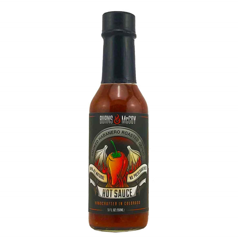 Brennt & McCoy Geräucherter Habanero & Gerösteter Knoblauch Chilisauce