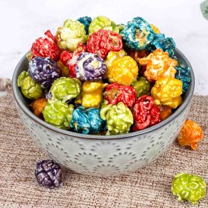 Rainbow Popcorn – verschiedene Fruchtaromen