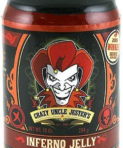 Crazy Uncle Jester’s Inferno Habanero Pfeffergelee, – 10oz