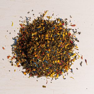 Ingwer Pfirsich Tee – aromatisierter schwarzer Tee