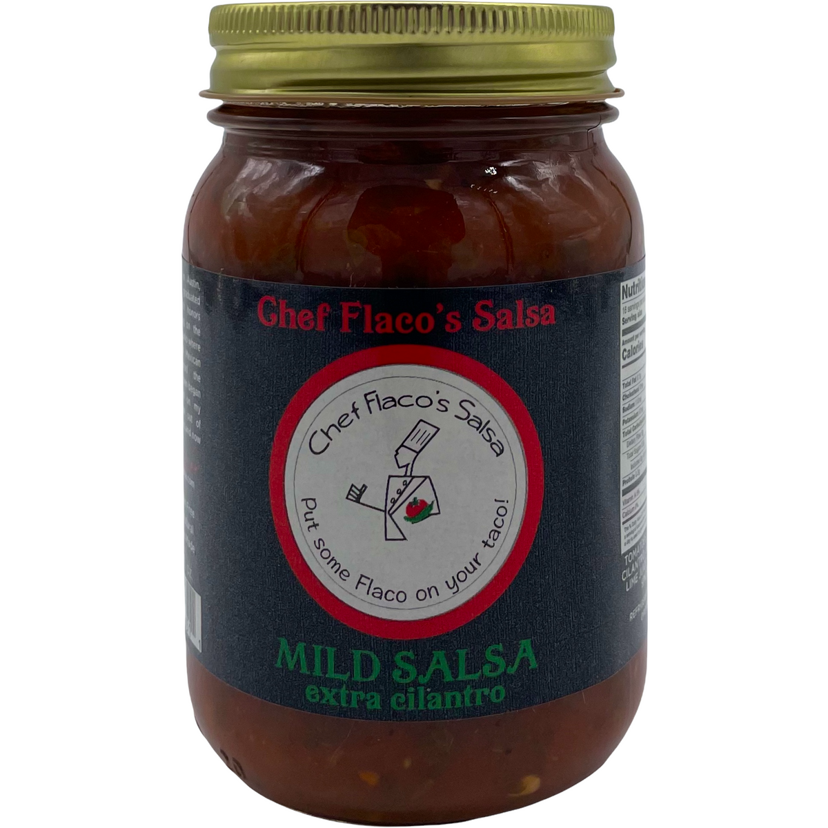 Chef Flaco's Mild Salsa mit Extra Cilantro