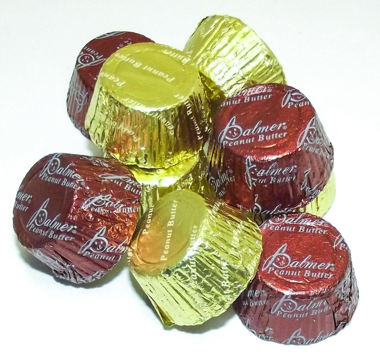 Fall Erdnussbutter Tassen
