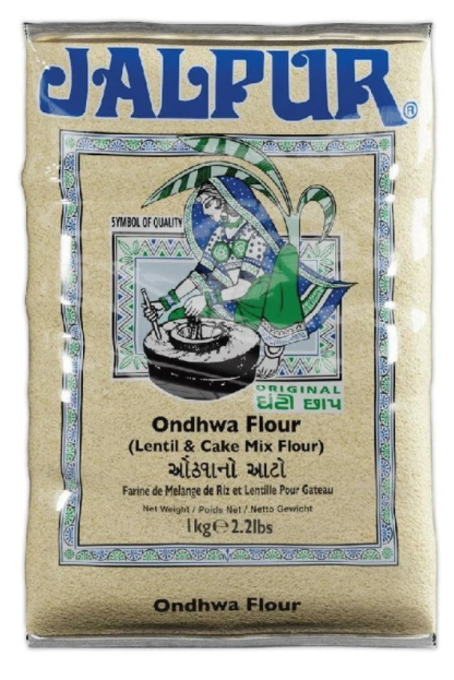 Jalpur Ondhwa Mehl (Lentil Kuchen Mischung Mehl) 2,2 lbs (1kg)