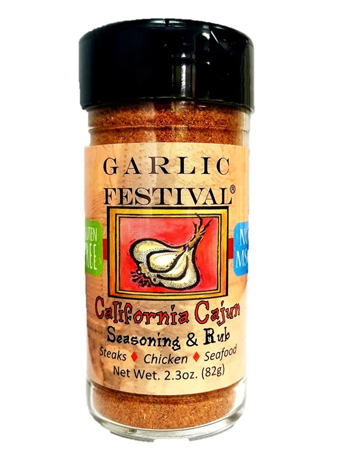 Gewürz Kalifornien Cajun 2,3 oz Knoblauch Festival Foods