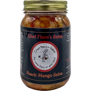 Chef Flaco’s Pfirsich Mango Salsa